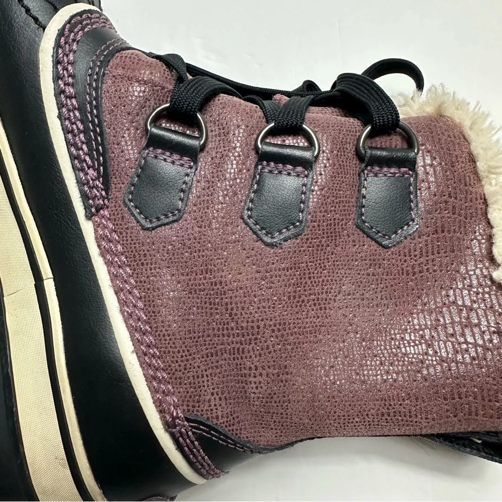 Sorel Tivoli faux fur lined winter snow boots